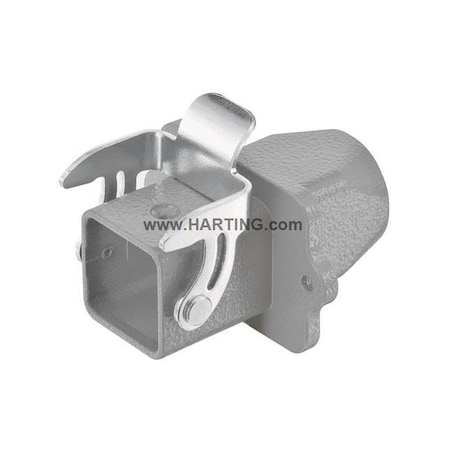 Harting Han 3A Bulkhead Feed-Thru Housing, PK 10 19200031120